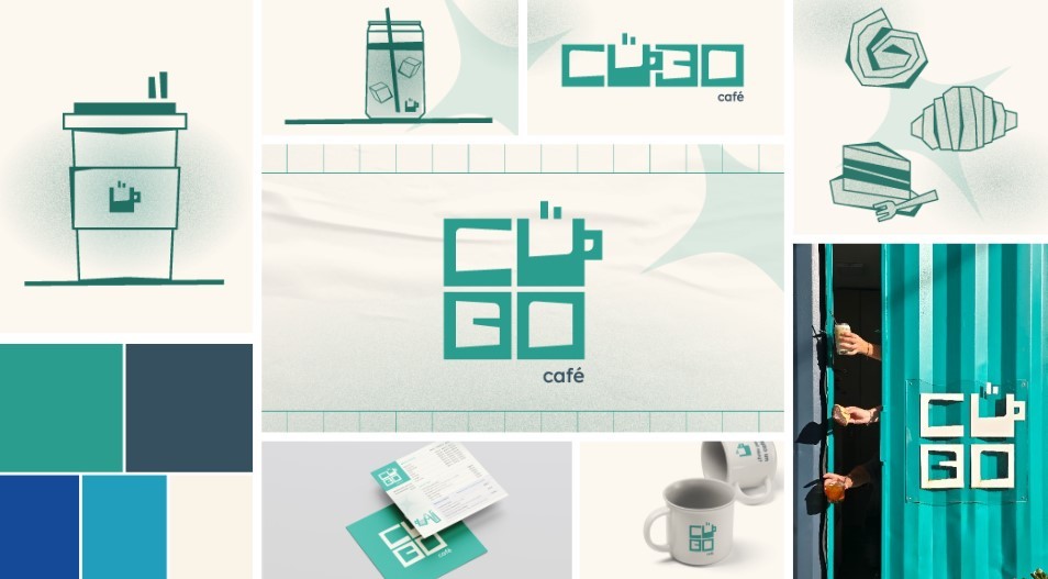 Cubo Café - Identidad y sistema visual