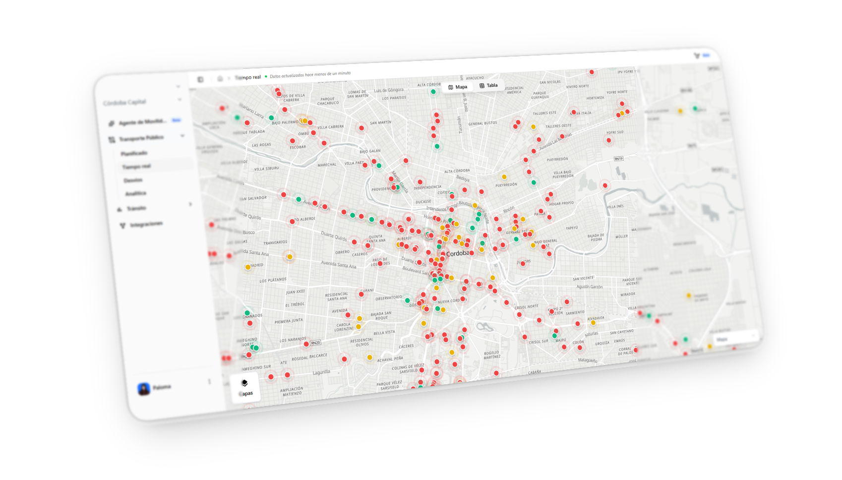 Plataforma SaaS de movilidad